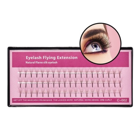 Extension Ciglia - 8\10\11\12\13\14mm Flying Natural Extension Ciglia - 8\10\11\12\13\14mm Flying Natural