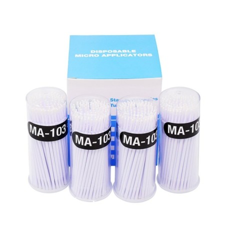 Micro Applicators For Eyelash Extensions - 400Pcs