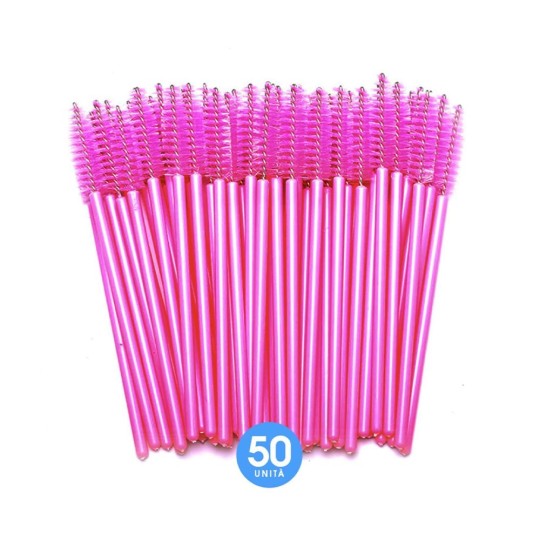 Fuchsia Eyelash Extension Applicators - 50pcs