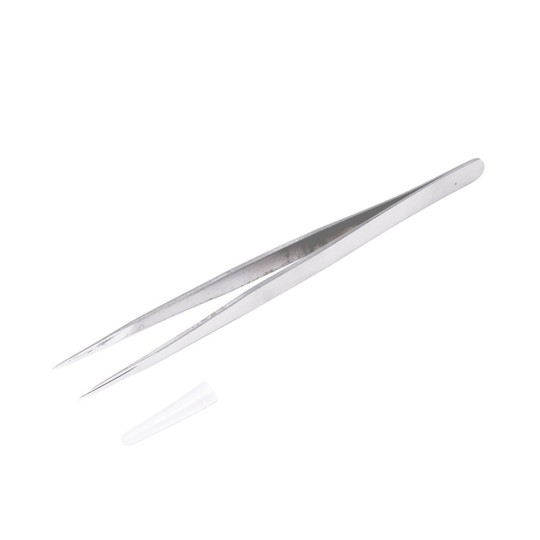 Pinzetta Di Precisione In Acciaio, Pinza Ciglia - Punta Dritta