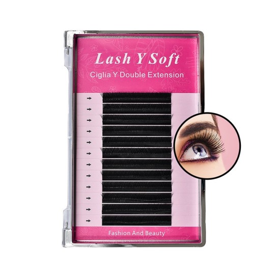 Eyelash Extensions - 8\9\10\11\12\13mm Lash Y