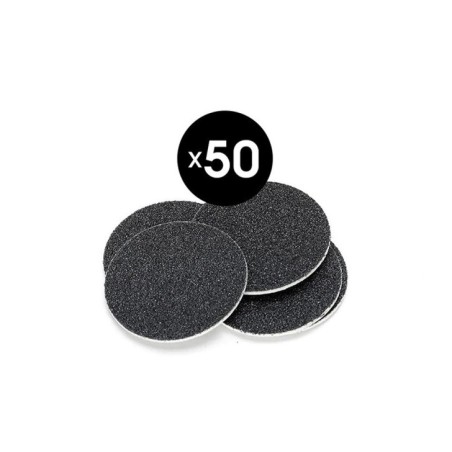 50x DISCHI ABRASIVI GRANDI PER RIMUOVI CALLI PEDICURE 42mm