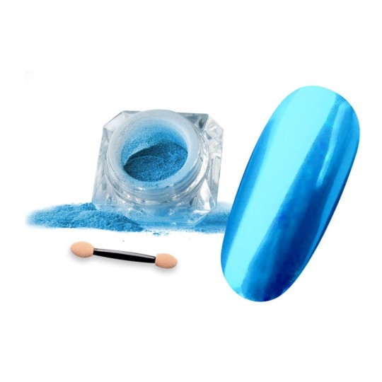 Polvere Chrome - Azzurro H10