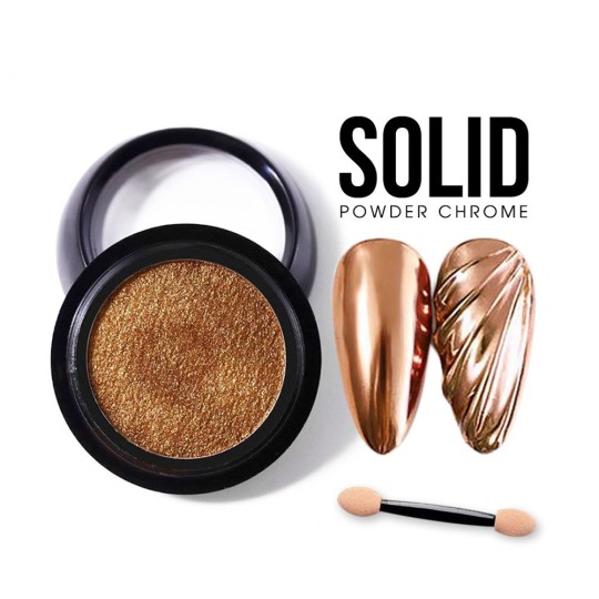 Polvere Solid Chrome Bronzo Gt012