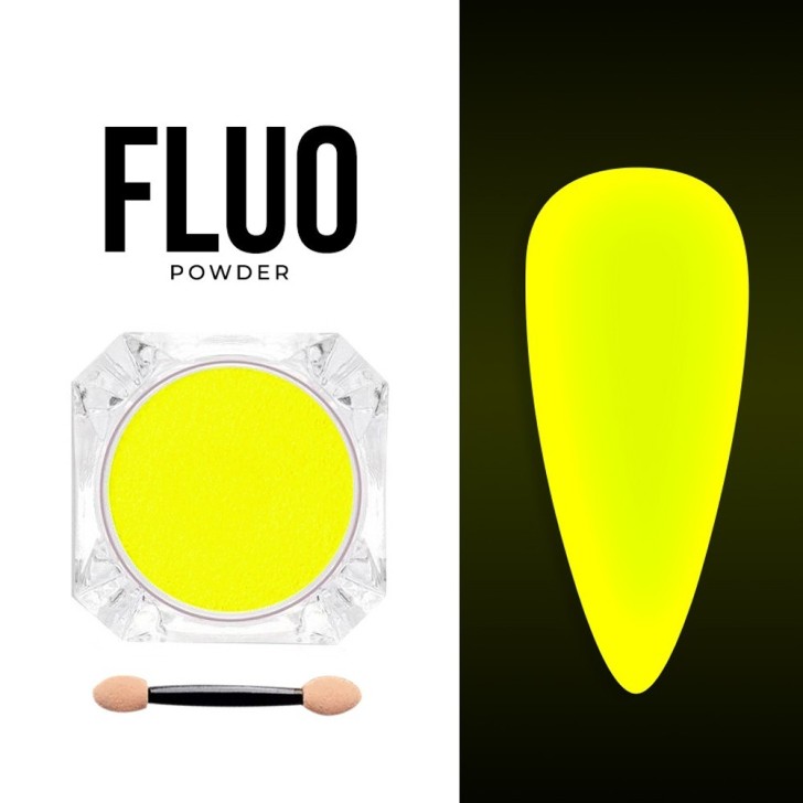 Poudre jaune Fluo