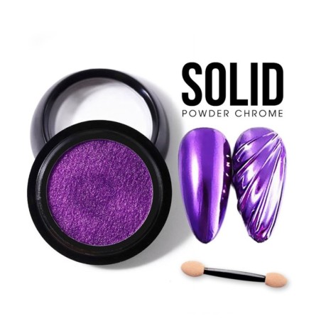 Polvere Solid Chrome Viola Gt004