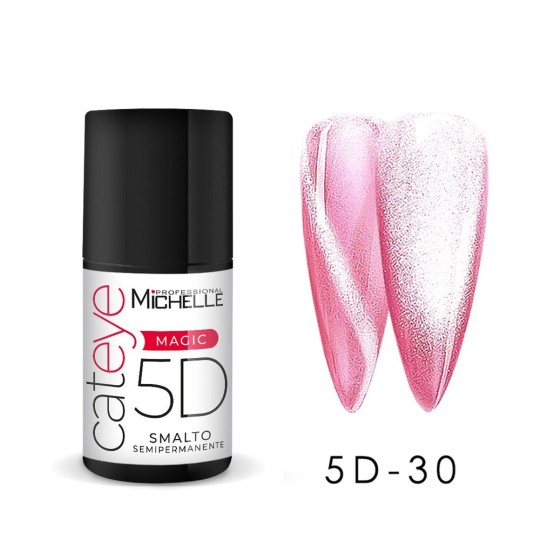 Nuovi Cat Eye 5D - 30 Rosa