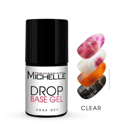 Drop Gel Base Clear Semipermanente Trasparente - 10.8Ml