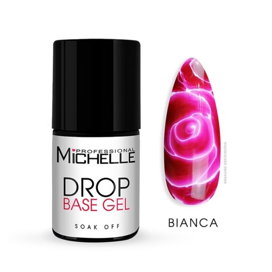 Drop Gel Base Bianco Semipermanente - 10.8Ml