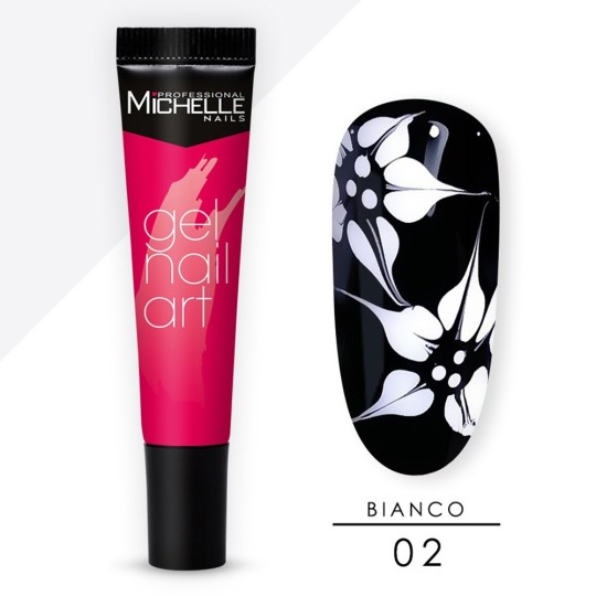 Gel Nail Art - 02 Bianco