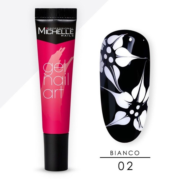Gel Nail Art - 02 Bianco