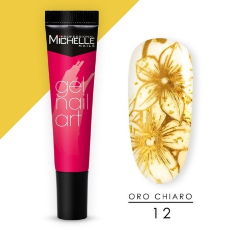 Nail art Gel - 12 Doré clair Nail art Gel - 12 Doré clair