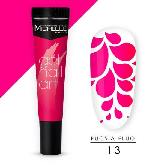 Gel Nail Art - 13 Fucsia Fluo