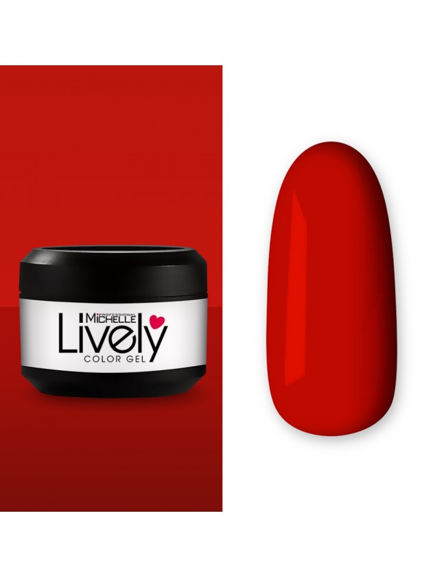 Lively Color Gel - 003LC ROJO