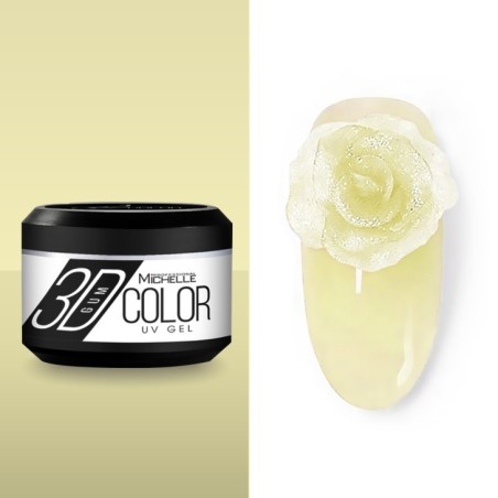 3D Gum - 02 Glitter Yellow