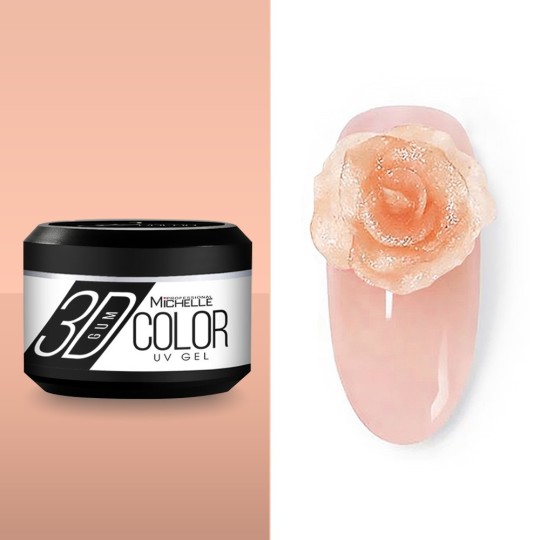 3D Gum - 03 Orange Glitter