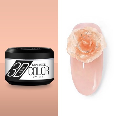 3D Gum - 03 Orange Glitter