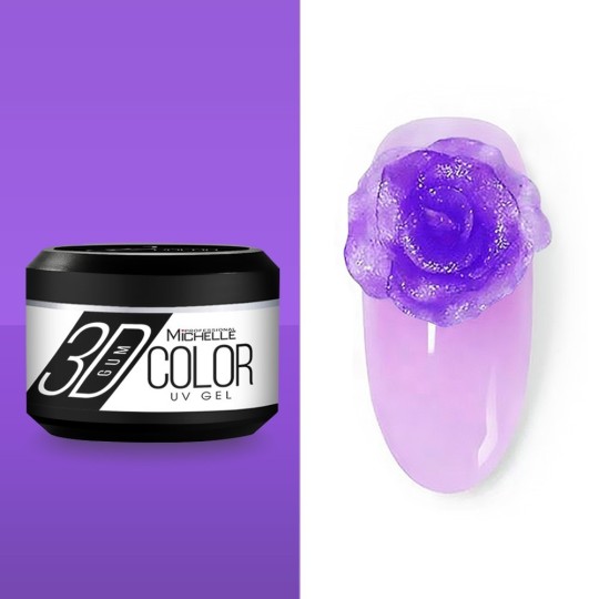 3D Gum - 13 Purple Glitter