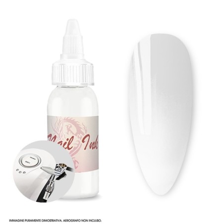 Pintura blanca para aerógrafo