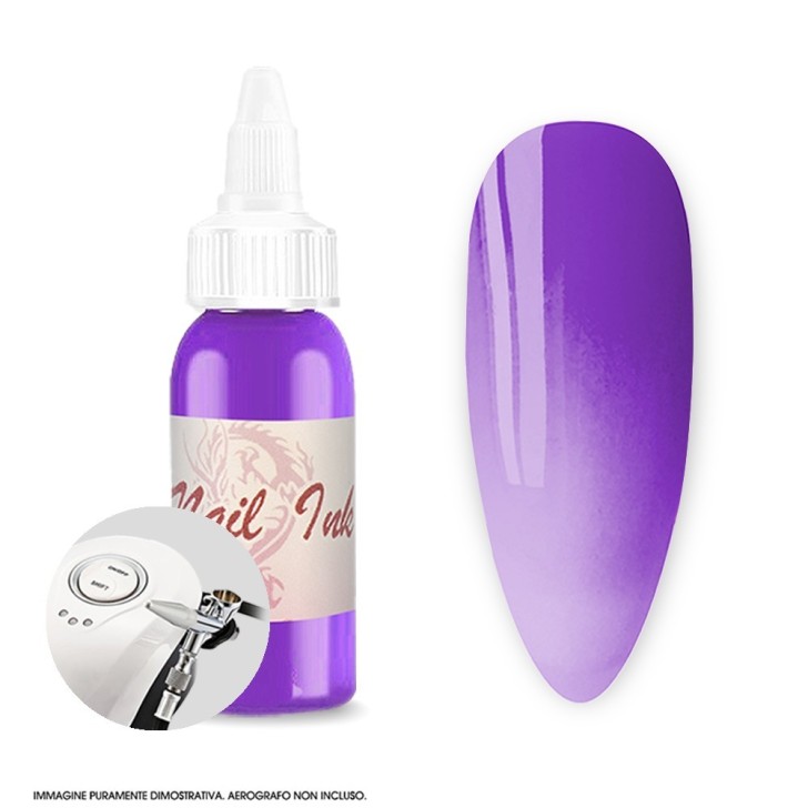 Peinture aérographe violette