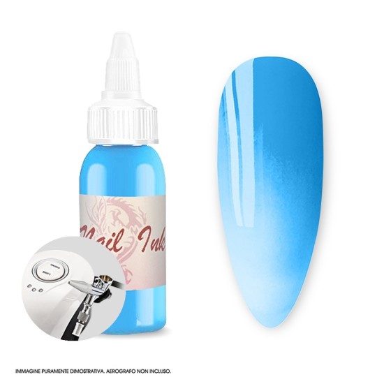 Blue Airbrush Paint