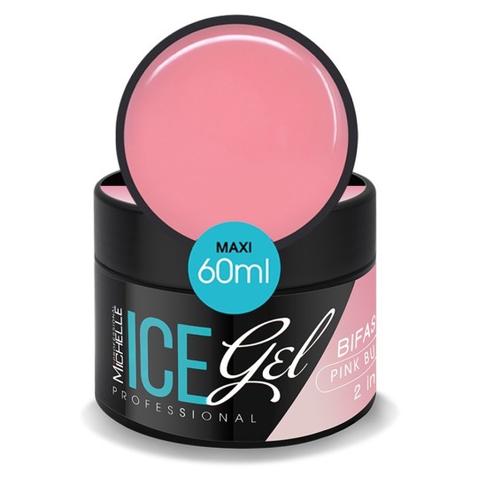 Ice gel bifásico - Burbuja Pink 60 ml 2