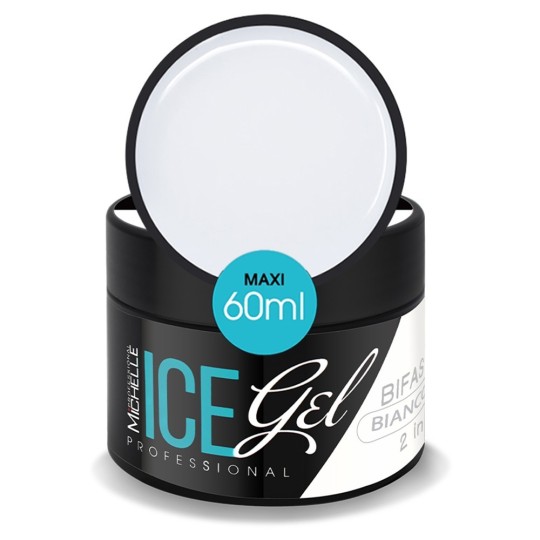 ICE GEL BIFASICO - BIANCO FRENCH 60ML 2