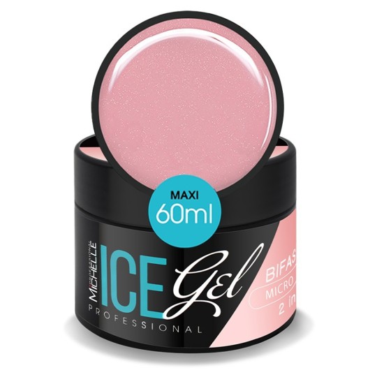 Ice Gel Bifasico - Micro Pink 60ml 2