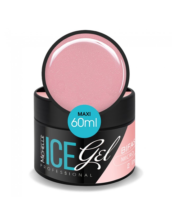 ICE GEL BIFASICO - MICRO PINK 60ML