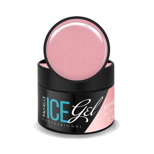 Ice Gel Bifasico - Micro Pink 15ml 2