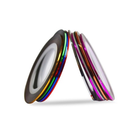 6 Strands Adhesive Strips For Nail Decoration