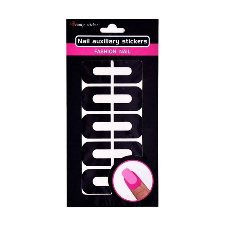 10Pcs Peel Off Palisade Cuticole- St010 Nero