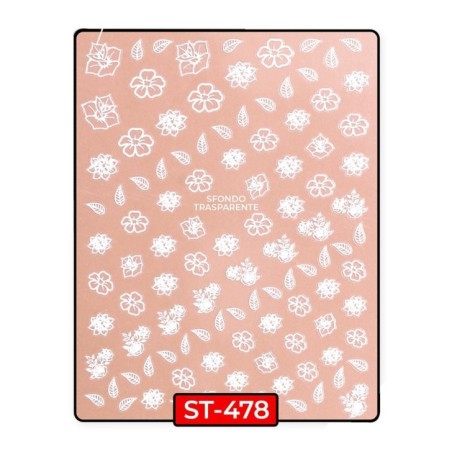 Adesivi Stickers Flowers - ST478