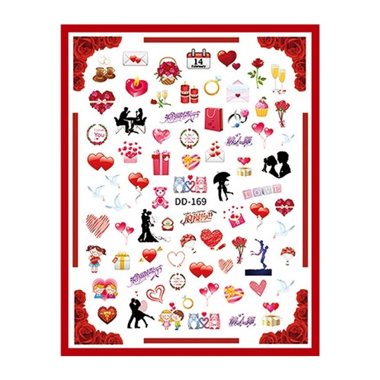 Adesivi Stickers San Valentino - St402