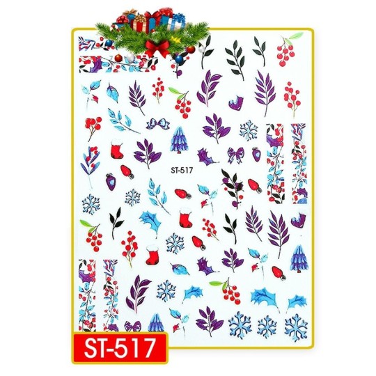 Adesivi Stickers Natale - St517