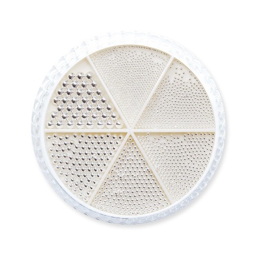 Bolitas Multi Mix Perline Bianco Perla - H859