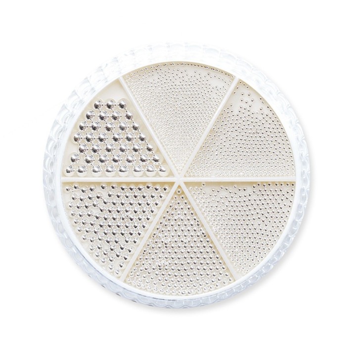 Bolitas Multi Mix Perline Bianco Perla - H859