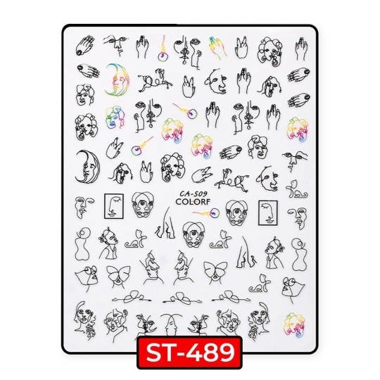 Adesivi Stickers Art - ST489