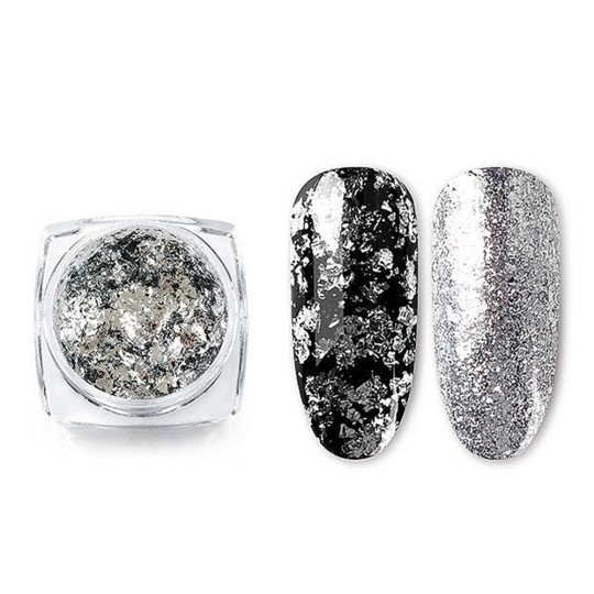 Sottilissime Frammenti Di Colore Argento H130