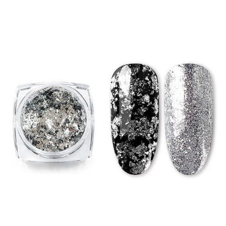 Sottilissime Frammenti Di Colore Argento H130 Sottilissime Frammenti Di Colore Argento H130