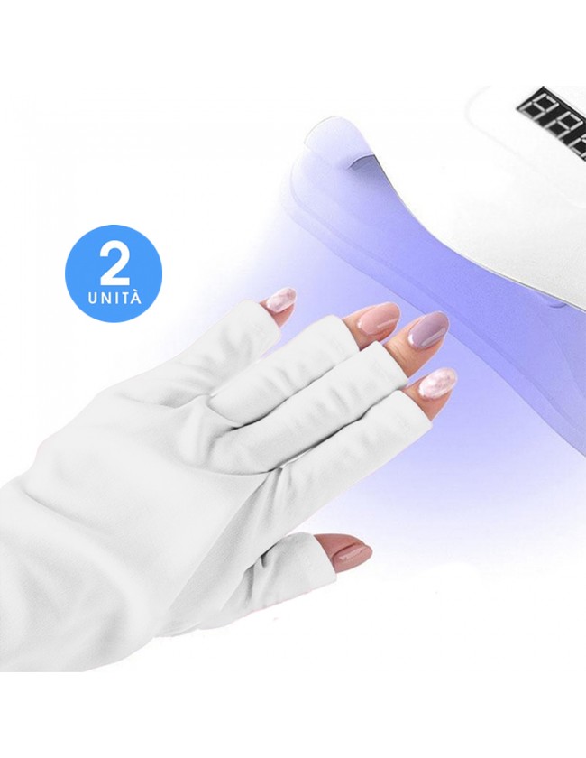 GUANTI ANTI-UV Beauty Gloves BIANCO 2PZ
