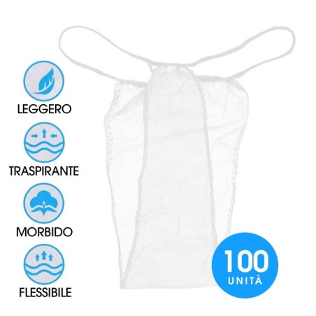 SLIP MONOUSO BIANCO - 100PZ