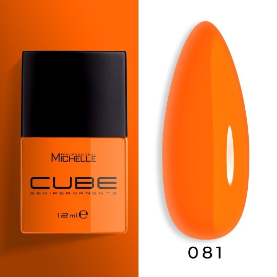 CUBE Semipermanente - Orange Fluo 081