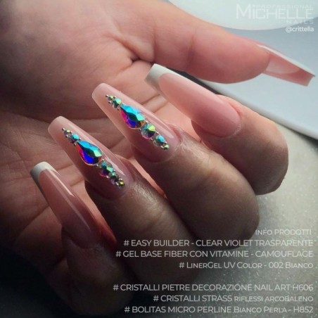 Decorazione Cristalli Strass H206 Riflessi Arcobaleno