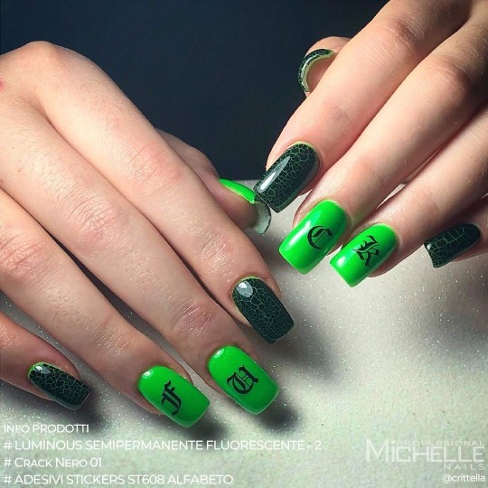 Luminous Semipermanente Fluorescente - 2 Verde 2