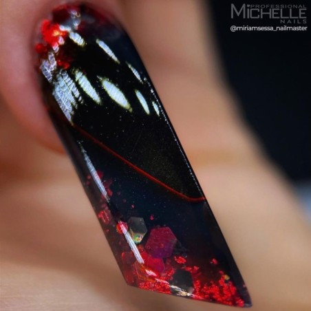 Gel Nail Art - 07 Rosso