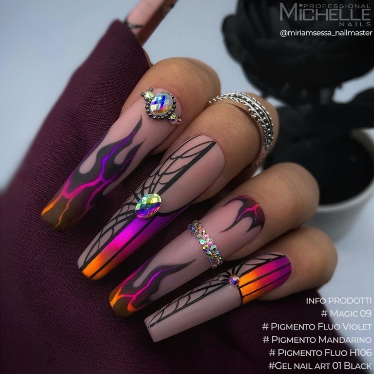 Gel Nail Art - 01 Nero