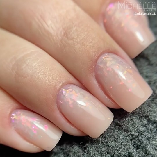 Ice gel biphasique - Rose laiteux 2