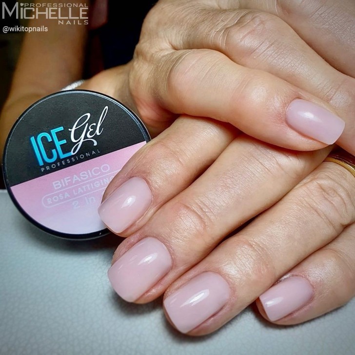 Ice Gel Bifasico - Rosa Lattiginoso 60ml