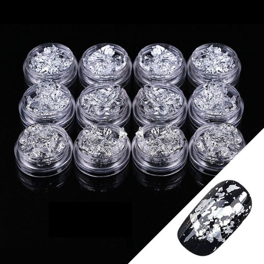 Decorazione Foil Argento H301